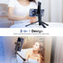 KIWIFOTOS 17 16 15 14 Mini Magnetic Tripod for iPhone MagSafe Selfie Stick with Wireless Remote for iPhone Travel