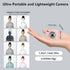 Mhaohuofu 1080p 32GB 6 0.96" 100 Pink1) Mini Keychain Camera, FHD Mini Digital Camera with SD Card, Flash, Creative