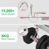 Coiled USB C to Lightning Cable 3Ft, Short iPhone Charger for Car Apple CarPlay, Pink with Data Sync & LED