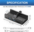 EJAY 5-in-1 59" 5Gbps Clamp USB Hub Desk Mount, Aluminum Mountable USB C Hub with SD/TF Card Reader, Long Cable Under