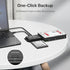 Unitek USB C to IDE and SATA Converter Kit for Universal 2.5/3.5 HDD/SSD, One Touch Backup Function