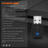 Mini USB Bluetooth Adapter, USB Dongle Headphone and Microphone Receiver for PS4 (Black)