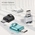 USB C Micro SD Card Reader for Android Phone, Camera, Laptop with Keychain, Mini Metal Type-C Reader