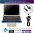 DETUOSI Universal 8.0 inch Android Tablet Case with Removable Wireless Bluetooth Keyboard, PU Leather Folio Cover,
