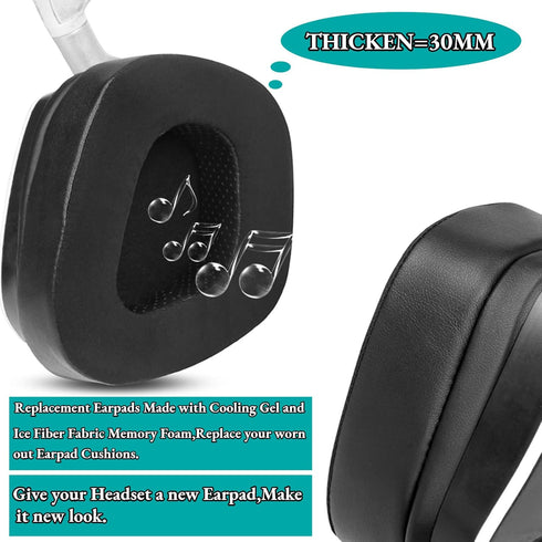 Upgrade Cooling-Gel Earpads Replacement Ear Cushions Compatible with Corsair Void RGB Elite, Void, Pro, Void RGB SE
