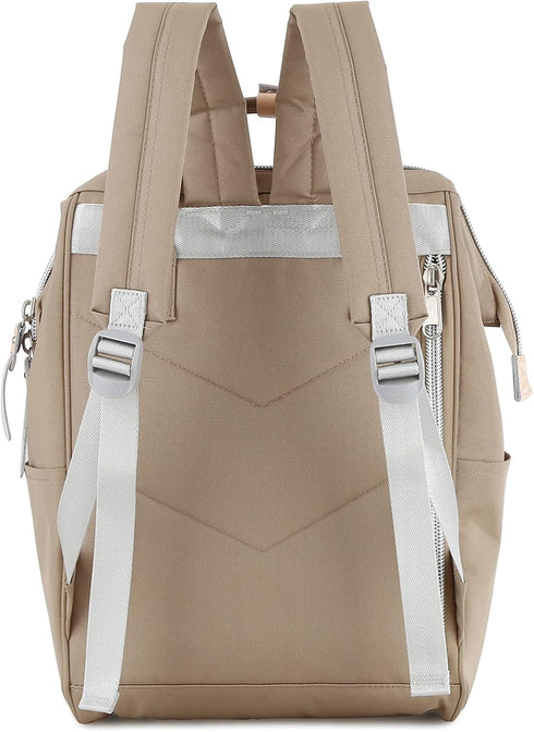 himawari Laptop Backpack for Women & Men, Travel Bag with USB Charging Port, Water Resistant, Large Business Bag