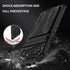 iPhone XR Case with Card Holder Detachable Wallet Cover, Built-in Kickstand & Screen Protectors, Shockproof Phone Case