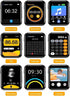 Laugwey MP3 Player,2inch MP4 Portable HiFi Music Touch Screen Media Player Built in Camera,Speaker, Video