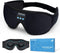 Sleep Headphones Bluetooth 5.0, Wireless 3D Eye Mask, Washable for Side Sleepers, Adjustable Stereo Speakers
