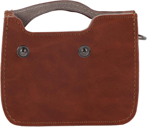 GOWENIC PU Leather Vintage Camera Case for Fujifilm Instax Mini 90, Waterproof Protective Case with Adjustable Shoulder