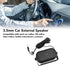 Yoidesu 35L 3.5mm 14.76ft SP External Speaker, Mobile Radio Car Truck Vehicle Speaker with Cable, Mini External Speaker
