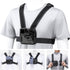ULANZI CM028 Adjustable Chest Mount Harness with Vertical/Horizontal Switching for GoPro DJI Insta360 Action Cameras -