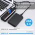 RSHTECH 7 Ports USB 3.0 Powered Hub with 4 High Speed Data Transfer + 3 Fast Charging Ports, 36W Adapter (A37-Black)