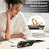 BENTOBEN iPhone 13 Case, Slim Fit 360° Ring Holder, Shockproof Kickstand, Magnetic Car Mount, Non-Slip, Black Cover.