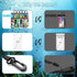6 Pack Multicolor Universal Waterproof Phone Pouch, Large Dry Bag for Apple iPhone, Samsung, up to 7.5" (Black, Blue,