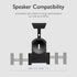 TNP Dual Bookshelf Speaker Wall Mount - 2 Pack, Adjustable, Compatible with Sony, Bose, Yamaha, Pioneer, Supports 66 lbs