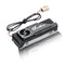 GUNMJO M.2 2280 SSD Heatsink, 20mm Built-in Cooling Fan, Aluminum Plate-Fin Design with Thermal Pad for Gaming PC