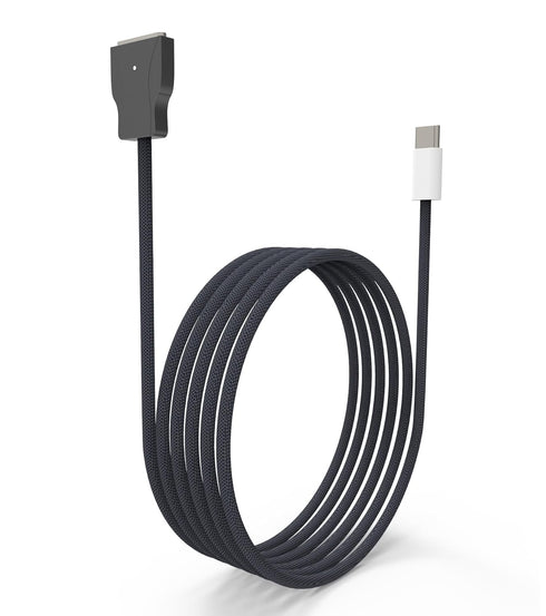 Type C to Magnetic Charging Cable, Compatible with MagSafe 3 and MacBook 2012-2023, 2M, Midnight Black