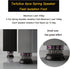 Tertullus 4pcs Spring Speaker Feet Isolation Foot, Hifi Aluminum Shock Absorber Pads, Black