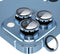 YWXTW Upgraded Tempered Glass Camera Lens Protector for iPhone 13 Pro Max & 13 Pro, 1 Set with Installation Frame.