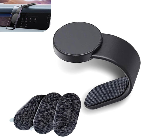 Cuymoap Car Phone Holder, Strong Adsorption Anti-Fall Navigation Bracket with Hook and Loop