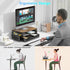 2-Tier gianotter Wood Monitor Stand Riser, Office Desk Shelf Organizer, Desk Organizer with Drawer and Pen Holder