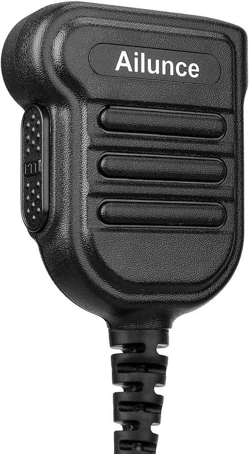 Retevis RT29 Ailunce HA1G Shoulder Speaker Mic - IP67 Waterproof Original Microphone, Compatible With Ailunce HD1 HD2