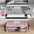 gianotter Monitor Stand with Drawer and Pen Holder, 2-Tier Desk Organizers and Accessories, Ideal for Office Supplies