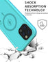 Diverbox Waterproof Case for iPhone 12 Pro Max - Durable Shockproof Cover with Kickstand and Screen Protector