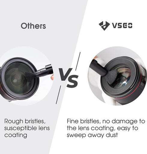 VSGO V-P03E Lens Cleaner Pen, Compatible for Canon, Nikon, Sony Digital Camera Cleaning with Replacement Tip