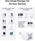 Anker Nano Charger, 2-Pack 20W Compact Fast Charger with PowerIQ Technology for iPhone and More