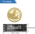 MakerFocus 2pcs 0.91 Inch I2C 128 32 SSD1306 Pi/ESP32 IIC OLED Display Module x Pixel Driver Self-Luminous Display
