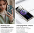 Miimall Slim Fit for Samsung Galaxy Z Fold 6 Case, Camera Protection, Ultra Thin PU Leather Luxury Case, Green