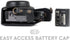 MegaGear MG1258 Ever Ready Leather Camera Case for Panasonic Lumix DC-ZS80/DC-ZS70/DC-TZ90 (Black)