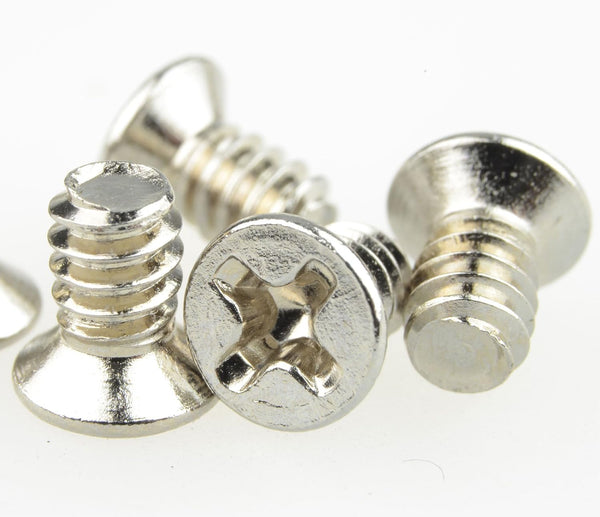 6/32#6-32 x 1/4in Flat Head Screw for 3.5in Hard Drive Hot Swap Caddy Tray, Pack of 50