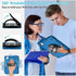 iPad Air Case for 6th/5th/4th Generation (2024/2022/2020) - Blue Cover with Screen Protector, Stand, Handle, Strap,