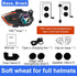 Motorcycle Helmet Bluetooth Headset, 500m Bluetooth Intercom for 2 Riders, CVC Noise Sound Quality Speakers for Riding,