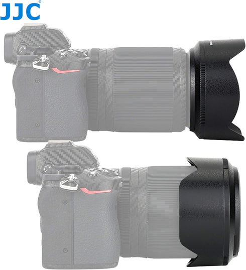 JJC Dedicated Petal Flower Bayonet Reversible Lens Hood Shade for Nikon NIKKOR Z DX 50-250mm f/4.5-6.3 VR Len, Compatible with 62mm Cap, Replace HB-90A Lense Hood