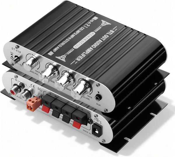 CERRXIAN Mini Stereo Audio Subwoofer Amplifier, 2.1 Channel 20Wx2+40W HiFi AMP Board
