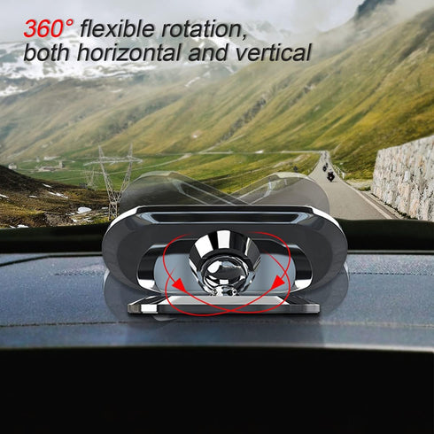 Magnetic Phone Mount for Car, Universal Flat Phone Magnet for Dashboard, Wall, Compatible with Cell Phones and Mini
