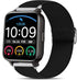 Motast 1.69" Smartwatch Band Compatible Stretch Nylon Adjustable Replacement Strap
