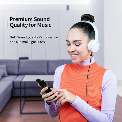 Apple MFi Certified Lightning to 3.5mm Audio Cord, iPhone to Car Stereo AUX Cable Compatible with iPhone 14/13/12/11