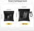 YINYOO 1PCS BP01 ZS10 1PCS) KBEAR Plus in Ear Monitor Case for IEMS, Mini Portable PU Leather Headphones Case