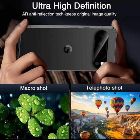 4 Pack 10 9H Wiaocit Tempered Glass Camera Lens Protector for Google Pixel Pro XL, Hardness, Anti-Scratch, Case