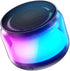 LENRUE Portable Bluetooth Speakers with Colorful Lights, Loud Sound, Mini Wireless Speaker for Kids, Teens, Women