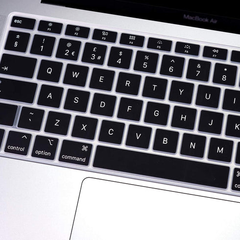 English Language Silicone Keyboard Cover A2179 for MacBook Air 13 inch with Touch ID A2337 M1 Chip EU Version