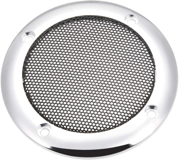 uxcell 107mm Speaker Grill Cover, Decorative Circle Subwoofer Guard Protector with 89mm Diagonal Screw Hole