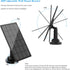 Solar Panel for Outdoor Camera, IP66 Waterproof Charger, Continuous Power Supply for Security Cameras with 10ft Cable
