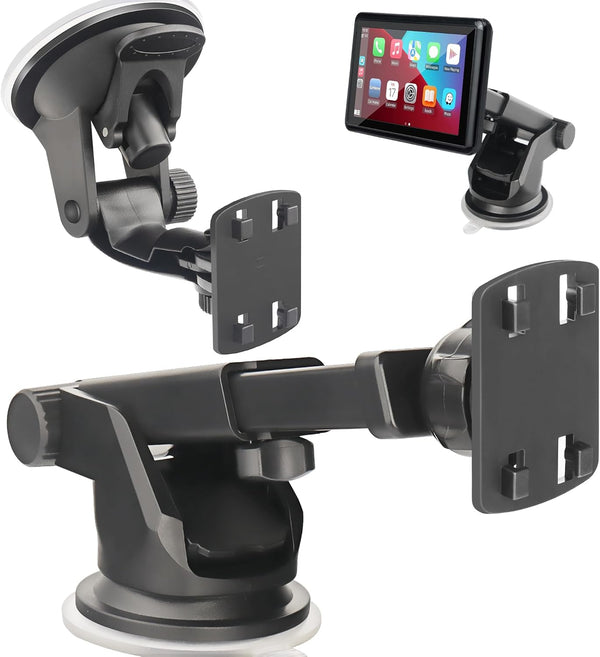Gonifeto Carplay Mount(2Pcs),(4.3"-10")Backup Camera Monitor Mount,Android Auto Screen Dashboard Mounting Bracket for Carpuride,Car