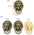 Lion Pattern Cell Phone Ring Stand Holder, Colorful Cute Painted Universal Metal Buckle Finger Ring Kickstand
